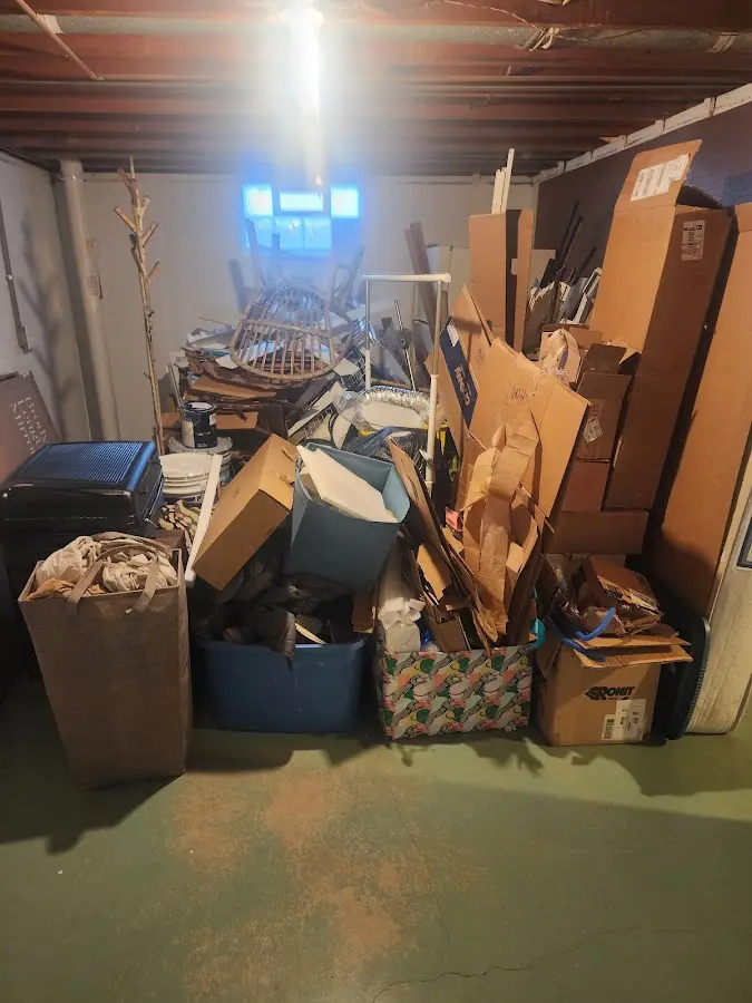 Roll-off dumpster container at job site for Yard Waste Dumpster Rental in Kendale Lakes